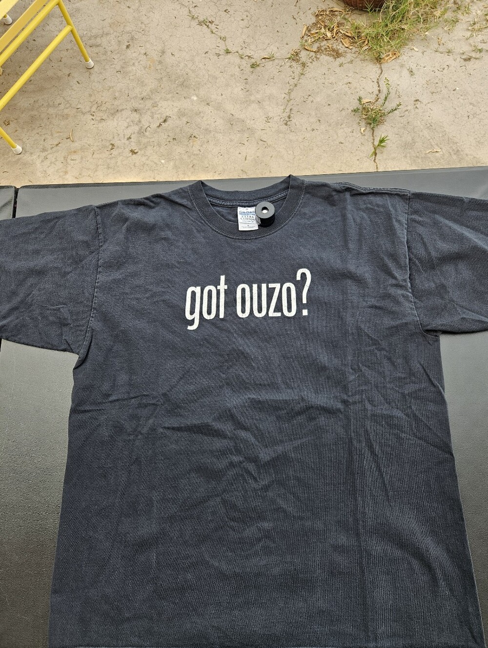 Got Ouzo Y2K Vintage Liquor Gildan Gag Tee